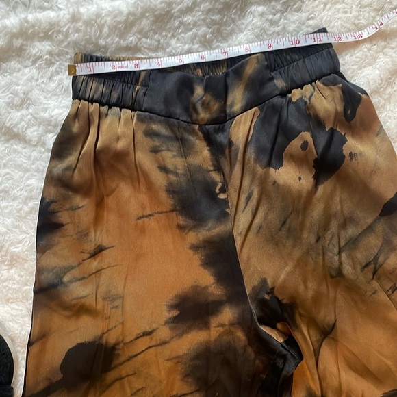 Momoni silk pants wide leg Italian size M - Picture 9 of 13